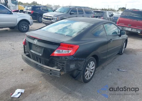 2012 Honda Civic Ex z USA, uszkodzony, nr VIN 2HGFG3B83CH526425